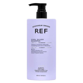 REF Cool Silver Shampoo Шампунь для белых волос 600 мл REF02 фото