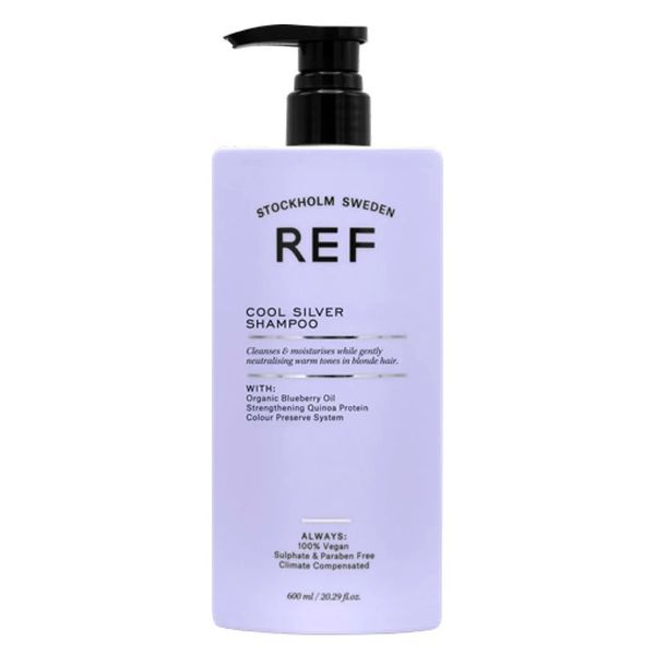 REF Cool Silver Shampoo Шампунь для білого волосся 600 мл REF02 фото