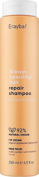 Erayba Always Beautiful Hair Repair Shampoo Шампунь відновлюючий для сухого та пошкодженого волосся ER1715 фото