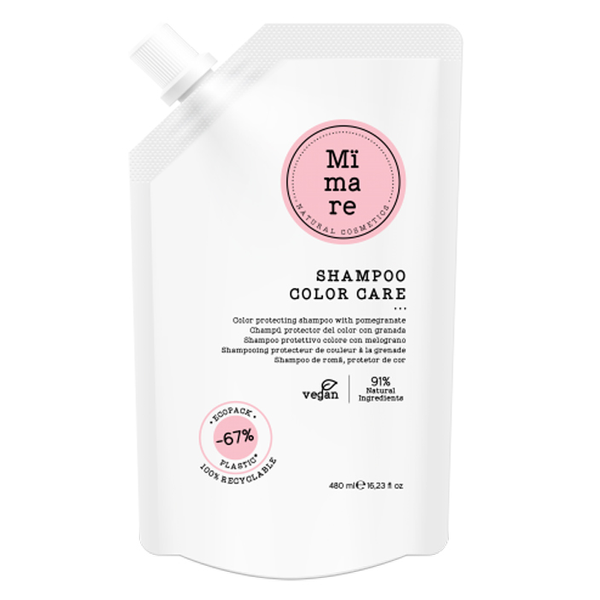 Mimare Color Care Shampoo Шампунь для защиты цвета с гранатом 480 мл VMESP44789 фото