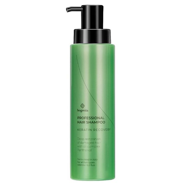 Bogenia Keratin Recovery Professional Hair Shampoo Шампунь для волосся "Кератинове відновлення" 400 мл BG0003 фото