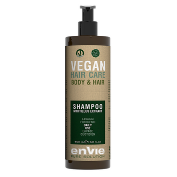 Envie VEGAN NEW Шампунь для ежедневного применения 500 мл ENV0108 фото