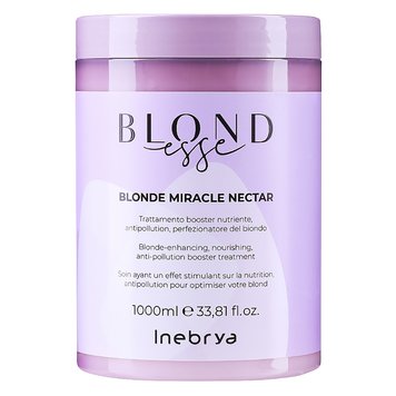 Inebrya Esse Blonde Miracle Nectar Інтенсивна поживна маска для блонду 1000 мл IN0056 фото