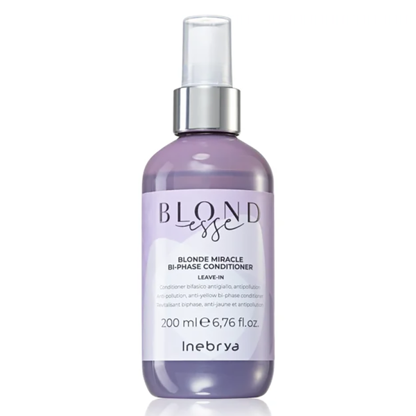 Inebrya Esse Blonde Mirracle Be-Phase Conditioner Двухфазный кондиционер для идеального блонда 200 мл IN0054 фото