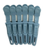 Hair Expert Clip Зажими-крокодили, х6, Блакитні HE111337 фото