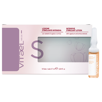 VITAEL HAIR LOSS INTENSIVE STIMULANT LOTION Ампули інтенсивний активатор росту для волосся 7х10 мл VTL0015 фото