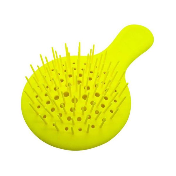 Janeke SUPERBRUSH-mini YELLOW NEON. Расческа арт. 10SP220YFL 10SP220YFL фото