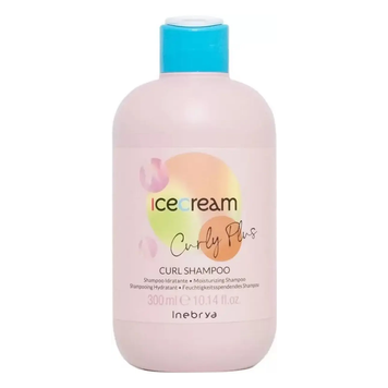 Inebrya Ice Cream Curly Plus Curl Shampoo Шампунь для кудрявых и химически завитых волос 300 мл IN0050 фото