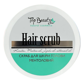 TOP BEAUTY Menthol Hair scrub Ментоловый пилинг для кожи головы 250 мл TB0020 фото