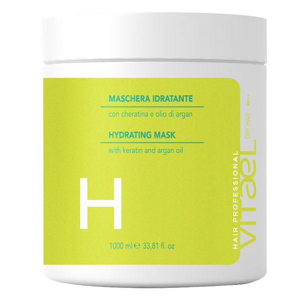 VITAEL DRY HAIR HYDRATING MASK Маска зволожуюча 1000 мл VTL0012 фото