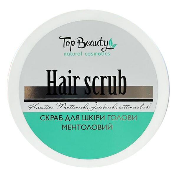 TOP BEAUTY Menthol Hair scrub Ментоловий пілінг для шкіри голови 250 мл TB0020 фото