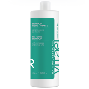 VITAEL DAMAGED HAIR RESTORING SHAMPOO Шампунь відновлюючий для пошкодженного волосся 1000 мл VTL0009 фото