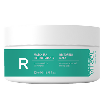 VITAEL DAMAGED HAIR RESTORING MASK Маска відновлююча для пошкодженного волосся 500 мл VTL0008 фото