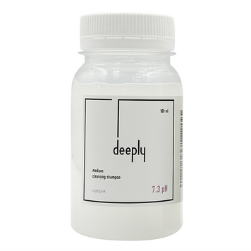 Шампунь глибокого очищення deeply Medium Cleansing Shampoo середній 7.3 pH 100 мл DP0003 фото