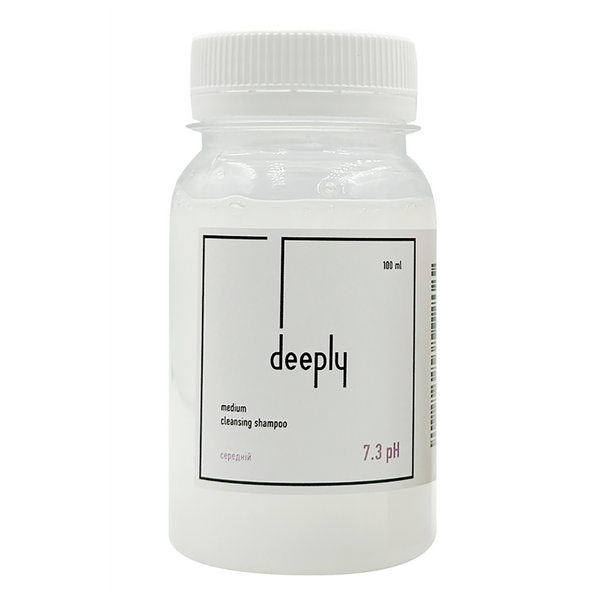 Шампунь глубокого очищения deeply Medium Cleansing Shampoo средний 7.3 pH 100 мл DP0003 фото