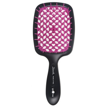 Janeke SUPERBRUSH-small BLACK/FUCHSIA. Гребінець арт. 71SP234 FUX 71SP234 FUX фото