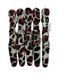 Hair Expert Clip Зажими-крокодили, х5, Леопард Рожевий HE111370 фото