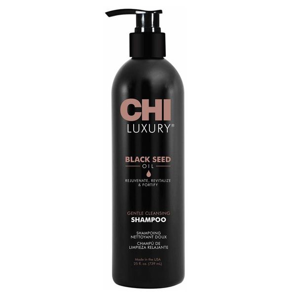 Шампунь очищающий з маслом чорного кмину CHI Luxury Black Seed Gentle Cleansing Shampoo 739 мл 403605 фото