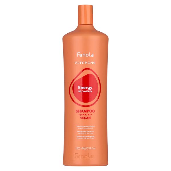 Fanola Vitamins Energy Be Complex Shampoo Шампунь проти випадіння волосся 1000 мл FN0044 фото