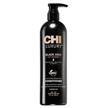 Кондиціонер зволожуючий з маслом чорного кмину CHI Luxury Black Seed Oil Moisture Replenish Conditioner 739 мл 403617 фото