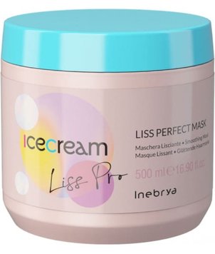 Inebrya Ice Cream Liss Pro Mask Разглаживающая маска для волос IN0070 фото