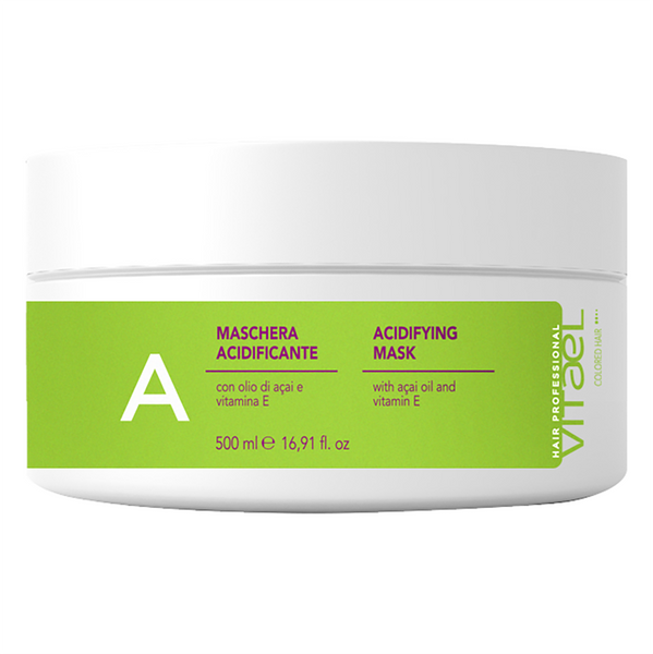 VITAEL COLORED HAIR ACIDIFYING MASK Маска для окрашенных волос 500 мл VTL0002 фото