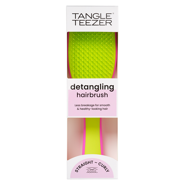 Tangle Teezer. Расческа The Wet Detangler Pink & Cyber Lime TT5397 фото