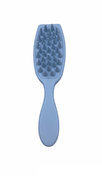 Hair Expert Hair Cleaning Brush Nude Blue Массажная щетка с удлиненной ручкой для кожи головы HE111318 фото