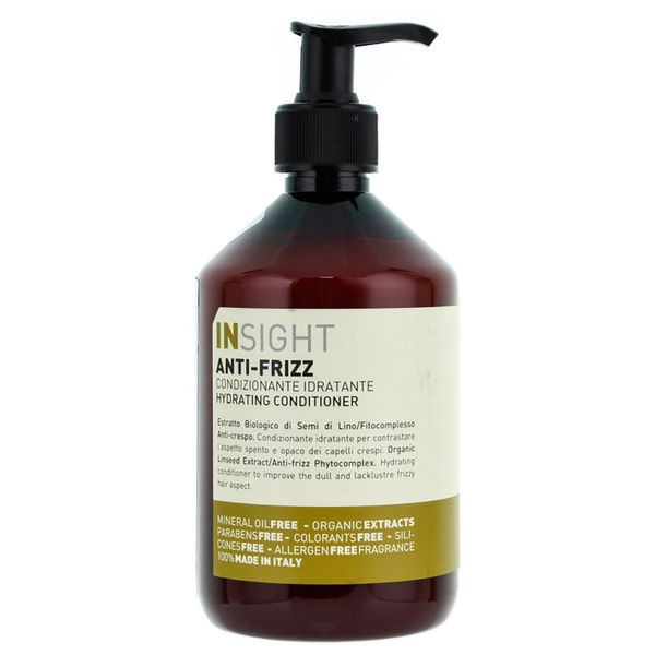 Insight Anti-Frizz Hydrating Contidioner Кондиціонер зволожуючий для всіх типів волосся 400 мл IDH0003 фото