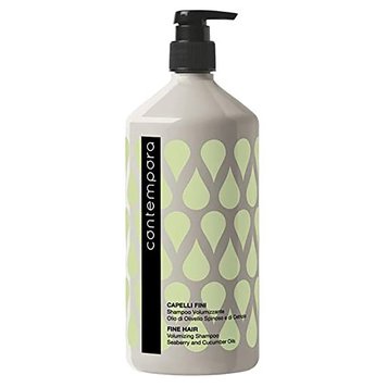 Contempora Volumizing Shampoo Шампунь для додання об'єму з маслом обліпихи і огірковим маслом 1000 мл cont94567 фото