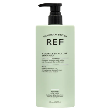 REF Weightless Volume Shampoo Шампунь для объема волос, глубокое очищение 600 мл REF19 фото