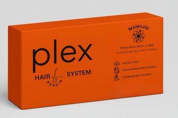 Molecula Plex Hair System Trichology Line Професійна система протезування волосся MA0024 фото