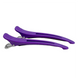 Hair Expert Clip Утка-Зажимы (резинка, металл, пластик), х6, Фиолетовые HE111277 фото
