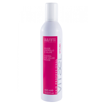 VITAEL STYLING CONTROL AND VOLUME MOUSSE Піна для волосся для придання форми та структури зачіски 400 мл VTL0019 фото